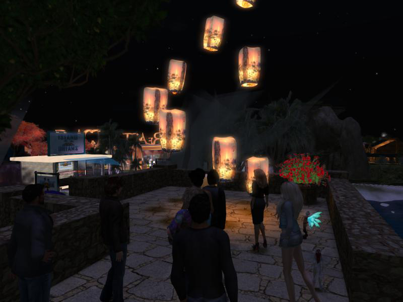 Lanterns Lifting