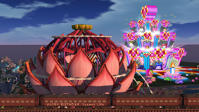 SL9B - Lotus Stage and Cake Stage, photographed by Wildstar Beaumont