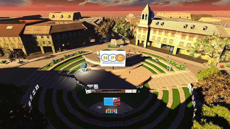 Nonprofit Commons: the ampitheatre, photographed by Wildstar Beaumont