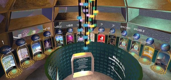 Second Life Endowment for the Arts, photographed by Wildstar Beaumont