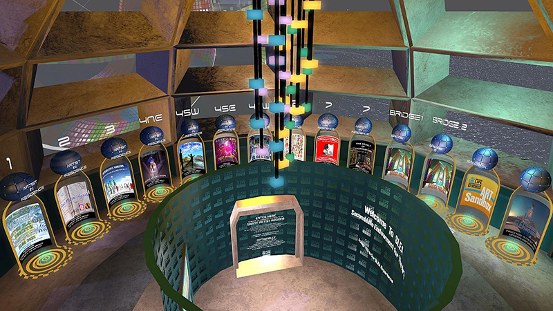 Second Life Endowment for the Arts, photographed by Wildstar Beaumont